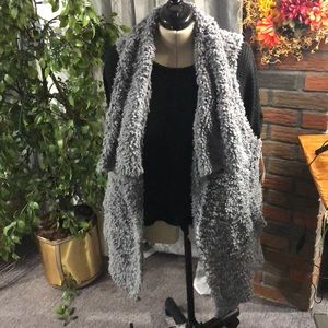 Fuzzy vest